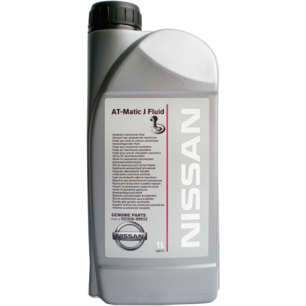 

Трансмиссионное масло Nissan ATF Matic Fluid J, 1л. (KE90899932)