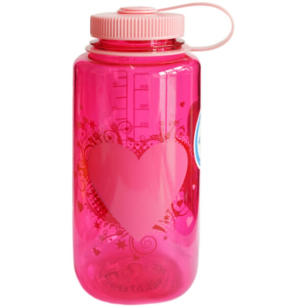 

Бутылка для воды Nalgene Wide Mounth Heart Малиновая 1 л. (00022638)