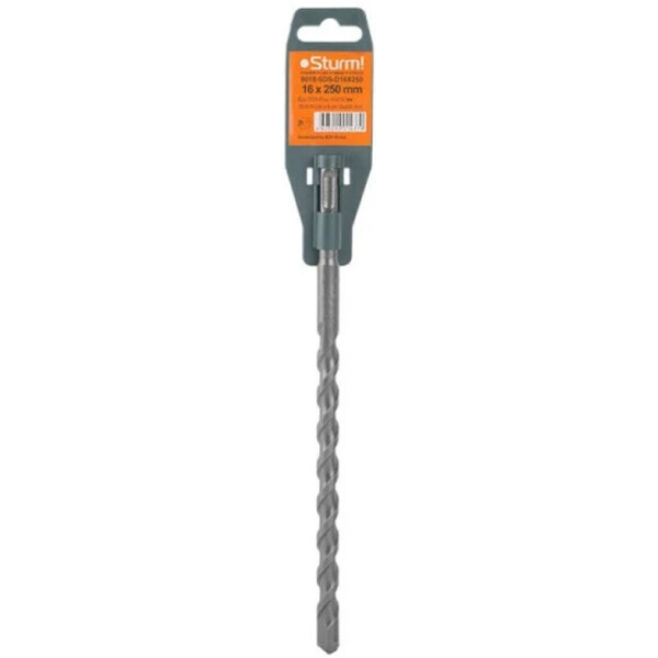 

Бур двойная спираль SDS + Sturm 9019-SDS-D16x260