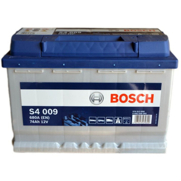 

Автомобильный аккумулятор Bosch 6CT-74 S4 (S40 090)