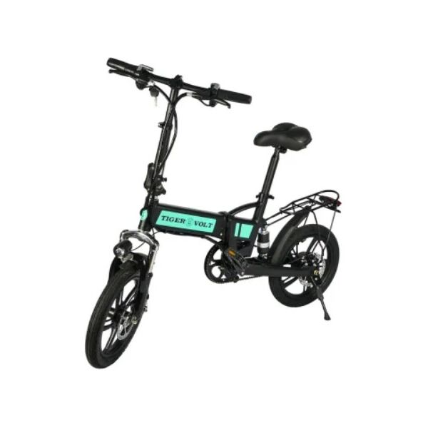 

Электровелосипед ZM TigerVolt 16, чёрный, колеса 16, моторколесо 250W, аккумулятор 36V 5,2Ah (187Wh)
