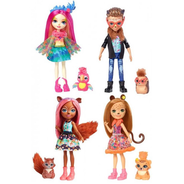 

Кукла Mattel Enchantimals Друзья главных героинь в ассорт. (FNH22)