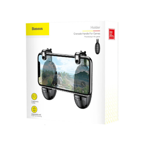 

Беспроводной геймпад триггер для смартфона BASEUS GRENADE HANDLE PUBG Mobile Original