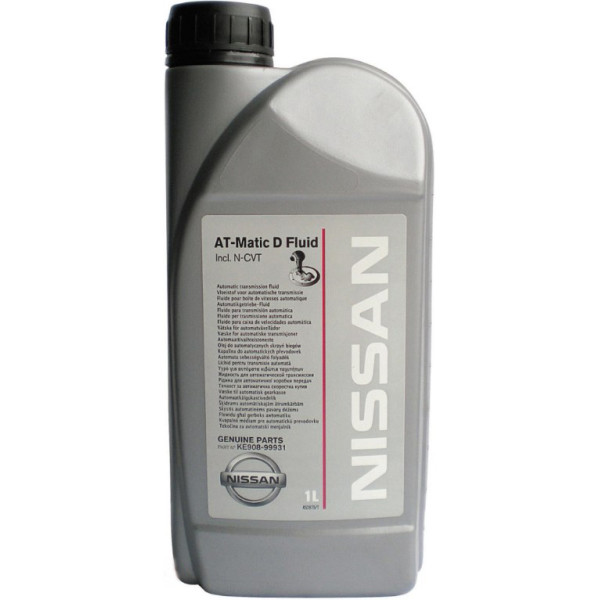 

Трансмиссионное масло Nissan ATF Matic Fluid D, 1л. (KE90899931)