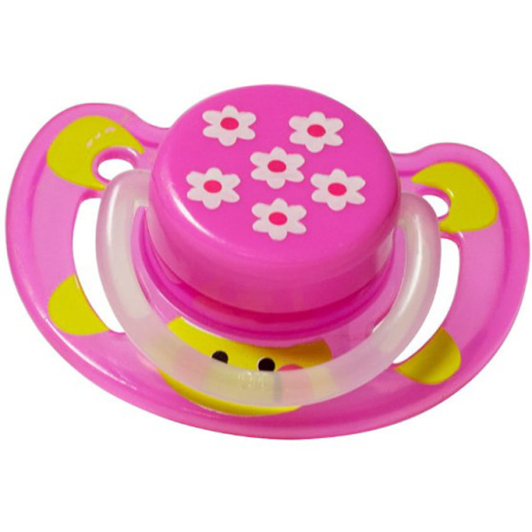 

Пустышка силиконовая ортодонтическая Dydus SG 72-L 6+ pink