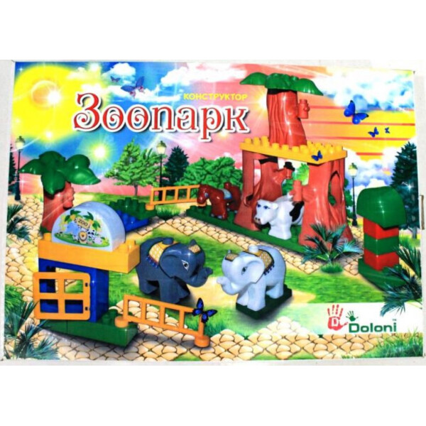 

Конструктор Doloni Toys Зоопарк (bc-fl-1071)