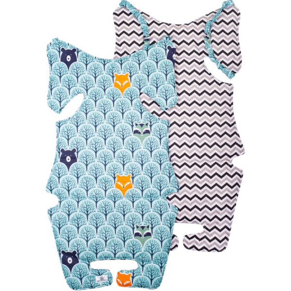 

Матрасик вкладыш в автокресло Merrygoround Bear mint 76х40 см