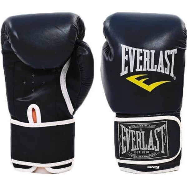 

Перчатки боксерские Кожа PU Everlast (BO-3987) 10 унций Черный