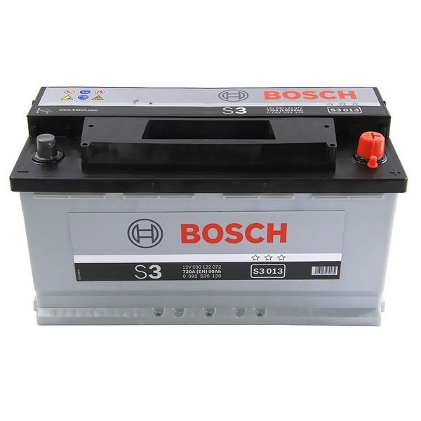 

Автомобильный аккумулятор Bosch 6CT-90 S3 (S30 130)