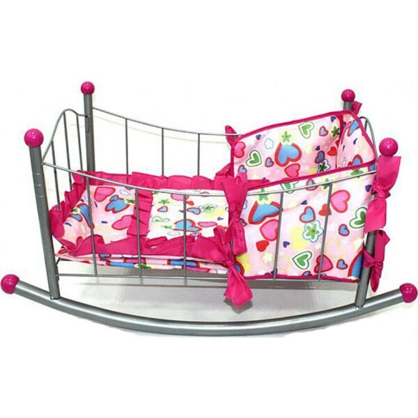 

Кроватка для куклы BabyYes FL989-3 (bc-by-290586)