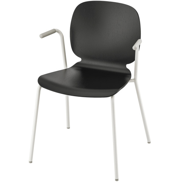 

IKEA SVENBERTIL подлокотниками черный / белый (692.597.42)