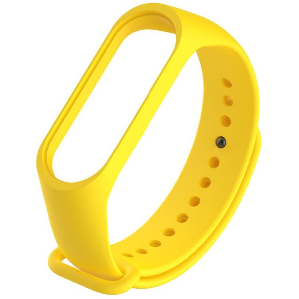 

Ремешок для фитнесс браслета Xiaomi Mi Band 3 UWatch Replacement Silicone Band 3 Yellow