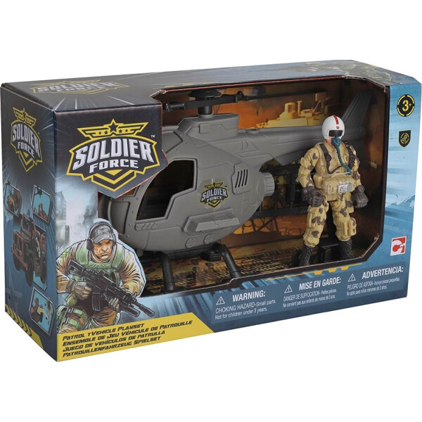

Игровой набор Chap Mei Солдаты PATROL HELICOPTER (545006)