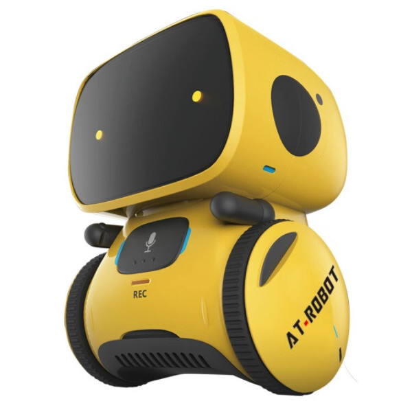 Акция на Интерактивный робот AT-Robot с голосовым управлением Желтый (AT001-03-UKR) от Allo UA