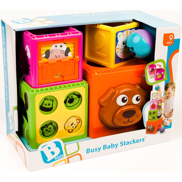 

Развивающая игрушка Sensory B kids Занимательные блоки