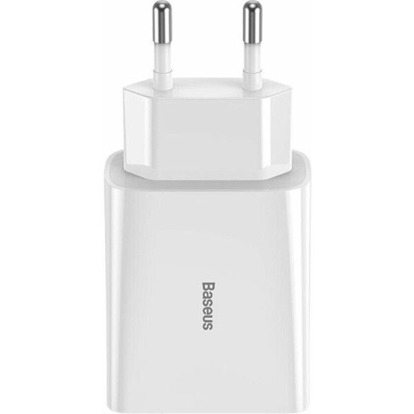 

Зарядное устройство Baseus 18W Speed Mini PD Quick Charger White (CCFS-X02)
