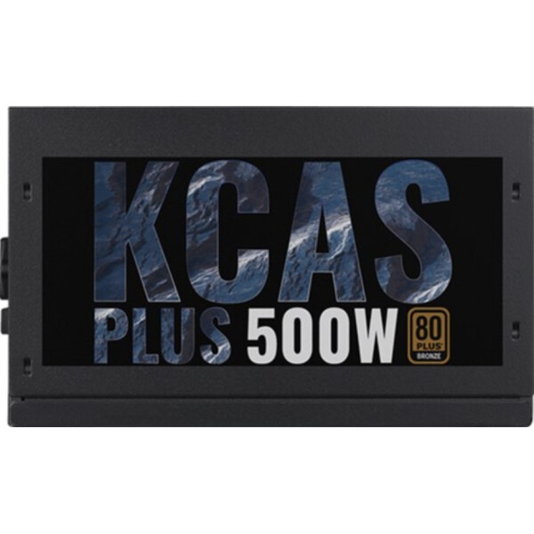 

Aerocool KCAS-500 Plus 500W; v.2.3, Fan 12см, aPFC, 80+ Bronz