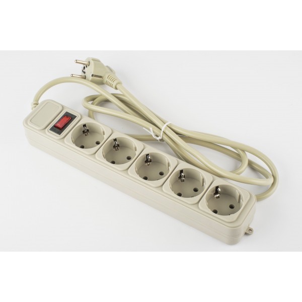 

Logan SFG5-1.8 1.8 м 5 розеток Grey