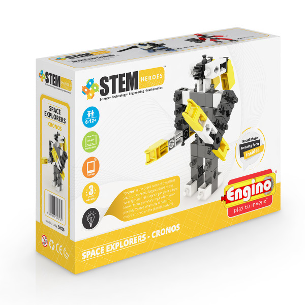 

Пластиковый конструктор Engino Stem Heroes Исследование космоса: Кронос (SH23)