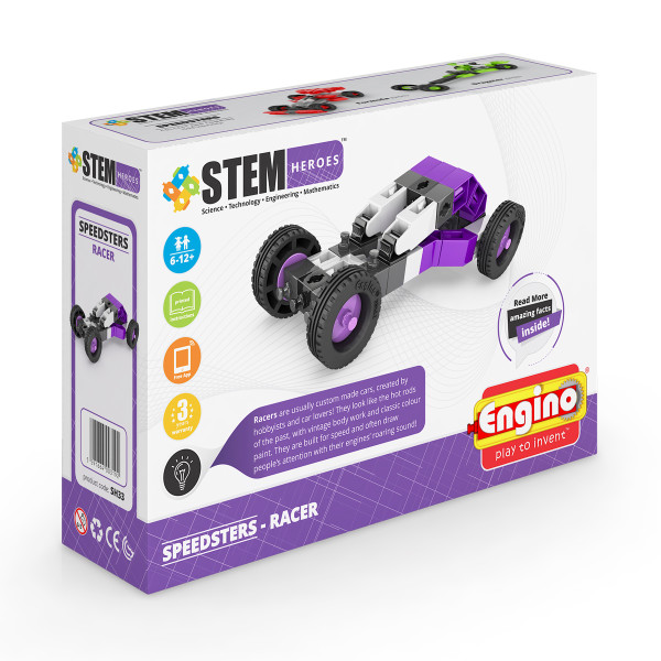 

Пластиковый конструктор Engino Stem Heroes Спортивные автомобили: Гоночный (SH33)