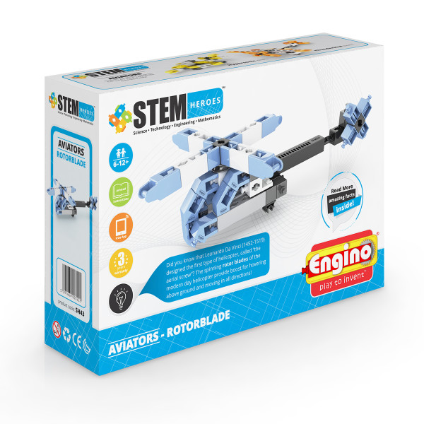 

Конструктор Engino Stem Heroes Авиация: Вертолет (SH43)