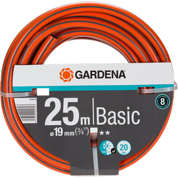

Шланг садовый для полива Gardena Basic Ø19 мм (3/4") 25 м (18143-29)