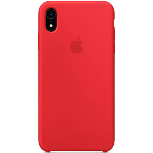 

Чехол-накладка Silicone Case для iPhone Xr Red