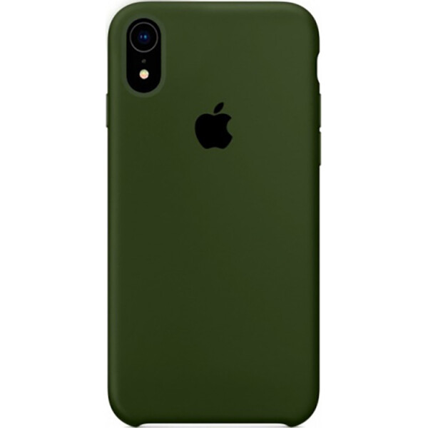 

Чехол-накладка Silicone Case для iPhone Xr Green