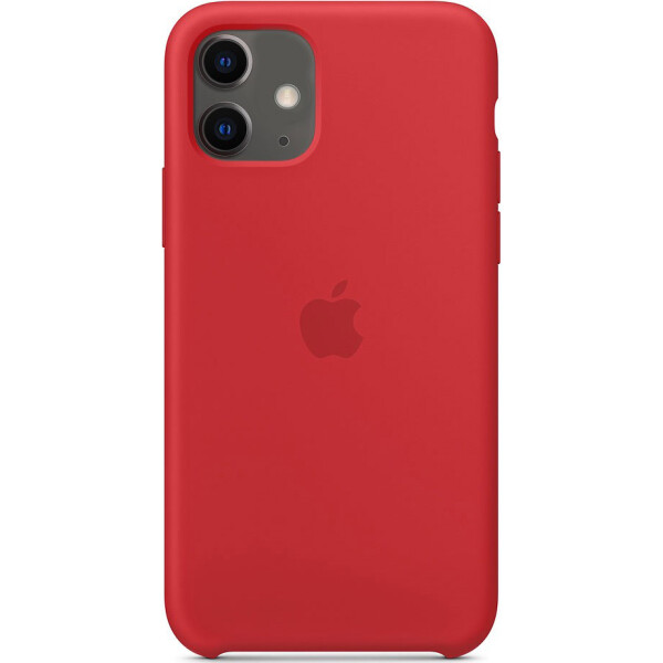 

Чехол-накладка Silicone Case для iPhone 11 Red