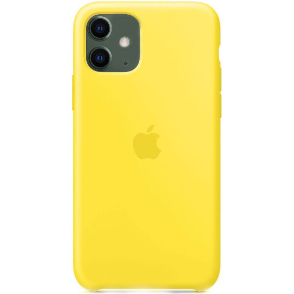 

Чехол-накладка Silicone Case для iPhone 11 Yellow
