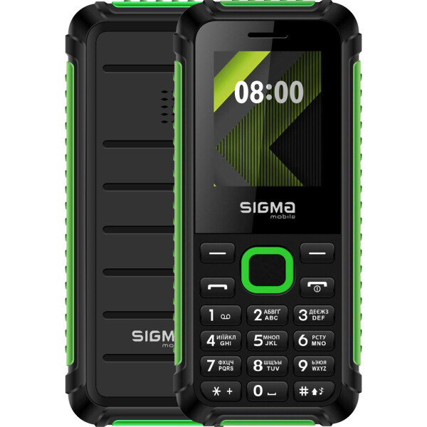 

Sigma mobile X-style 18 Track black-green (черно-зеленый)