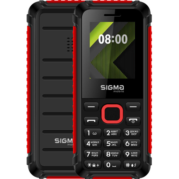 

Sigma mobile X-style 18 Track black-red (черно-красный)