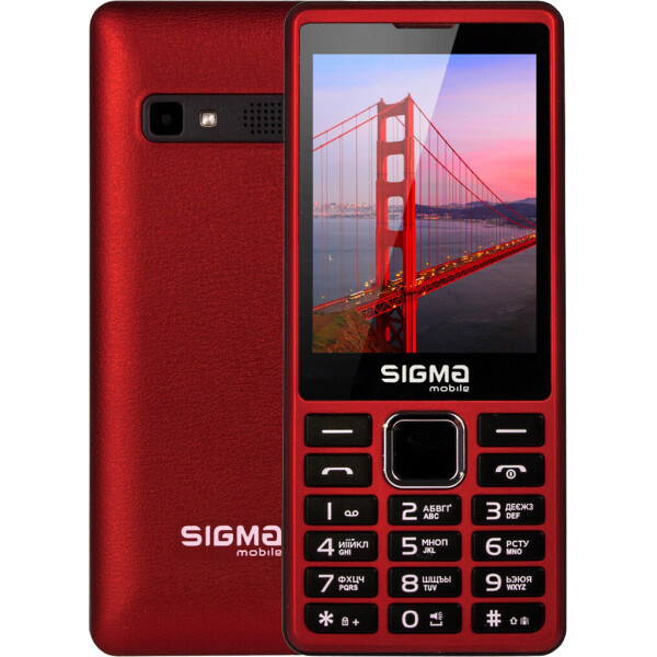 

Sigma mobile X-style 36 Point red