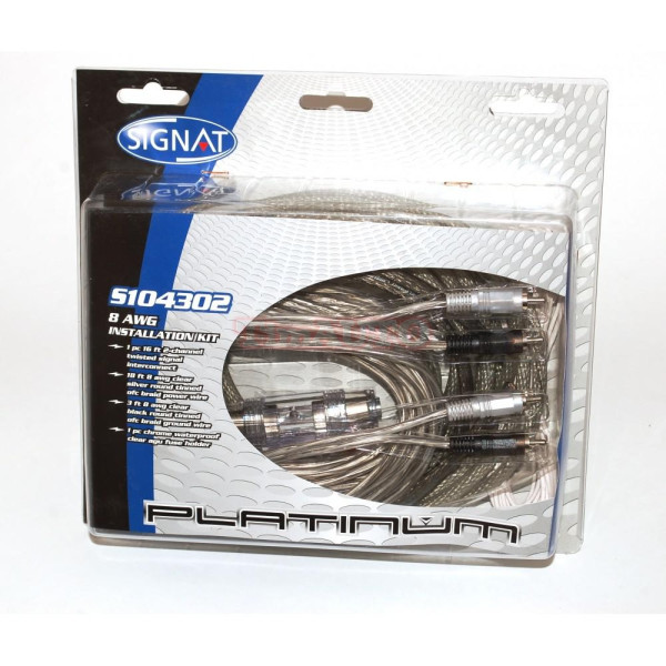 

Набор кабелей SIGNAT S 104302 8 AWG (2 канала)