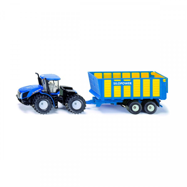 

Siku Трактор New Holland T9.560 с прицепом (1947)