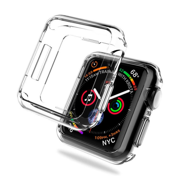 

Прозрачный TPU чехол Silicol для Apple Watch 40mm Series 4