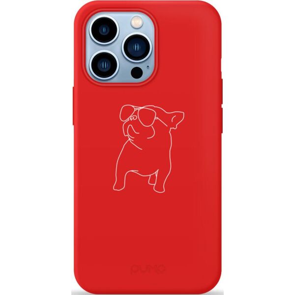 

Чехол Pump Silicone Case Pug With для iPhone 13 Pro