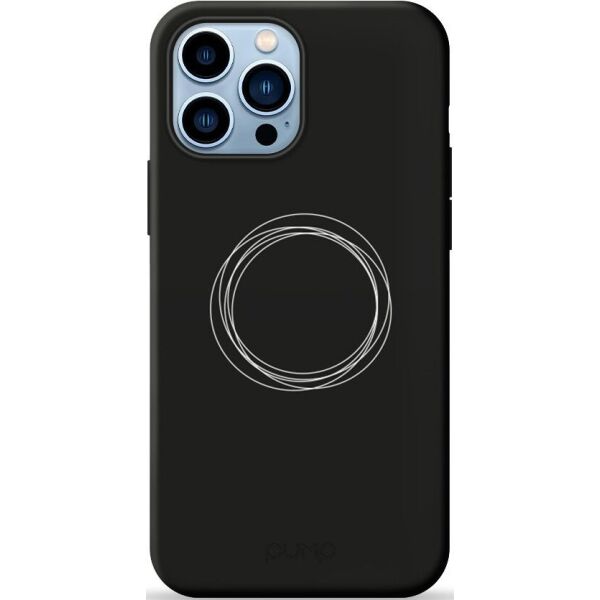 

Чехол Pump Silicone Case Circles on Dark для iPhone 13 Pro Max