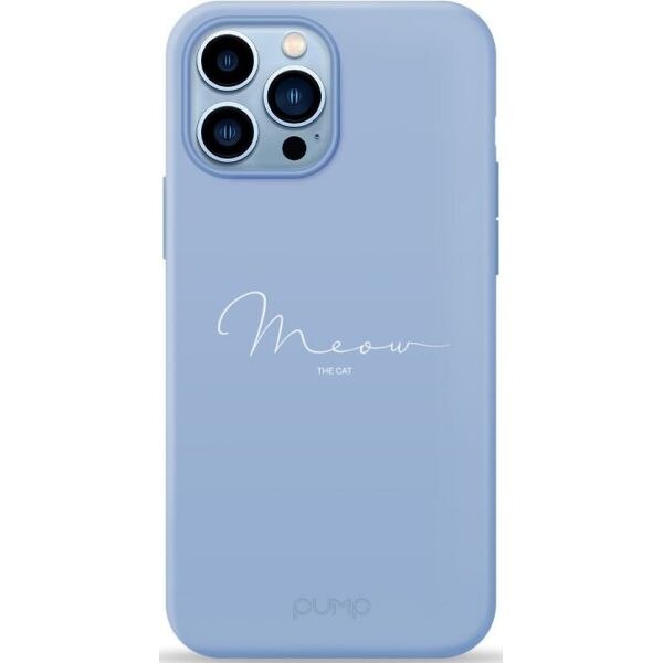 

Чехол Pump Silicone Case Meow Blue для iPhone 13 Pro Max