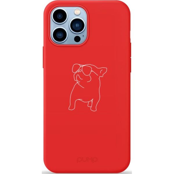 

Чехол Pump Silicone Case Pug With для iPhone 13 Pro Max