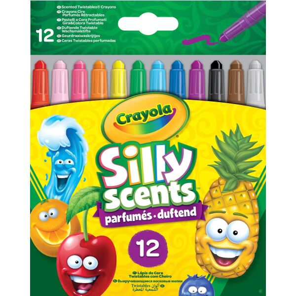 

Silly Scents Набор выкручиваемого воскового мела "Твист" с ароматом, 12 шт (256321.024)