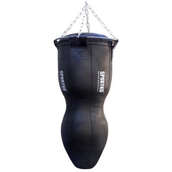 

Мешок боксерский Sportko Силуэт кожа МСК-110 с цепями (1410)