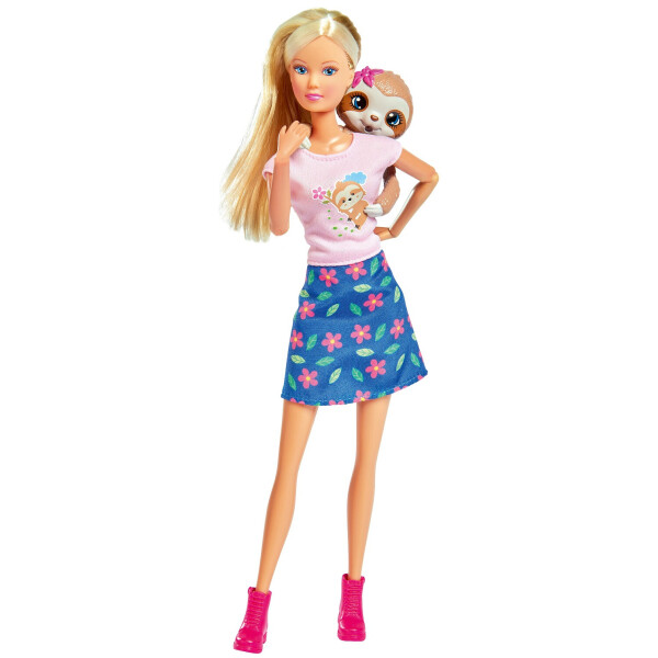 

Кукла Steffi Simba Toys со спящим ленивцем с функцией изменения цвета с аксессуарами 29 см (5733436)