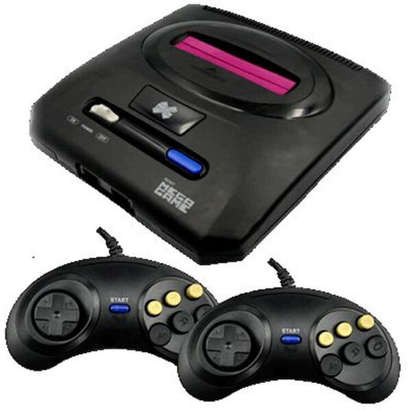 

Игровая приставка Mega Game 123 Black + 31 Встроенная игра Mega Drive 2