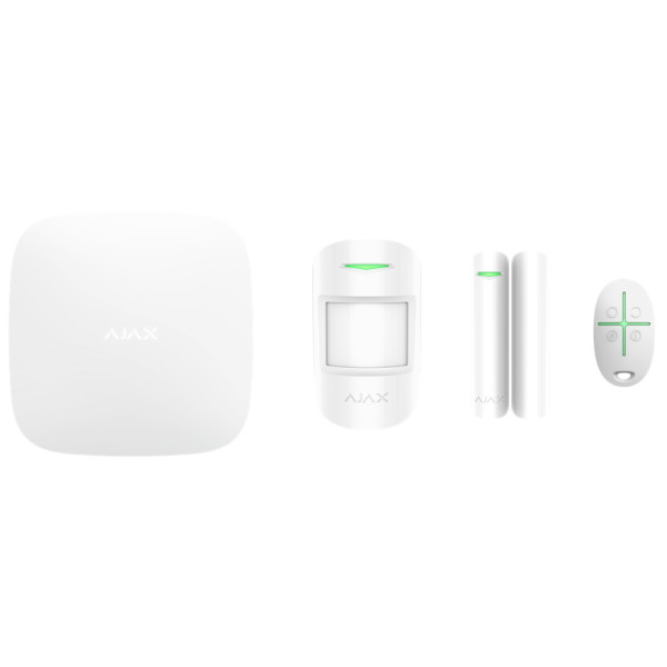

Комплект охранной сигнализации Ajax StarterKit Plus White