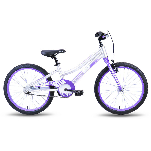 

Велосипед 20" Apollo Neo girls сиреневый/белый 2019