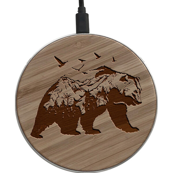 

SkinWood White Fast Charge bear 2