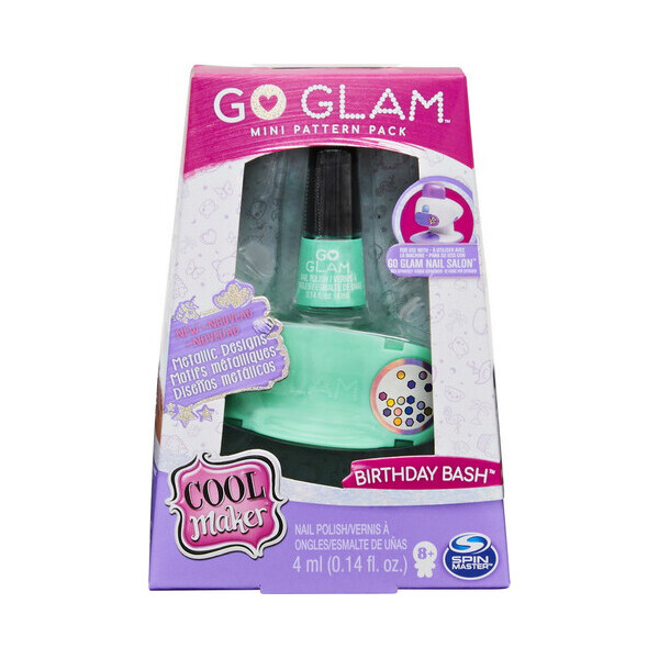 

Мини-набор Cool Maker для нейл арта Go Glam Birthday Bash Бирюзовый (SM37537-1)