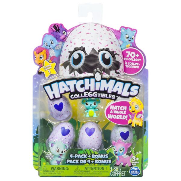 

Игровой набор с фигурками Spin Master CollEGGtibles Hatchimals (SM19104)