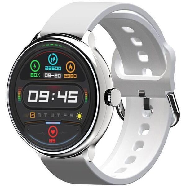 

Умные часы Lemfo K50 со встроенным микрофоном (Серебристый)